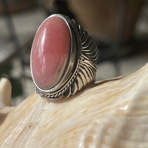 Sterling silver Rhodonite Ring